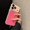 Чехол для телефона из ПУ кожи с узором личи Для For Iphone 17 16 1 14 Pro Max Жесткий ПК Камера Большое Окно 17promax Чехол