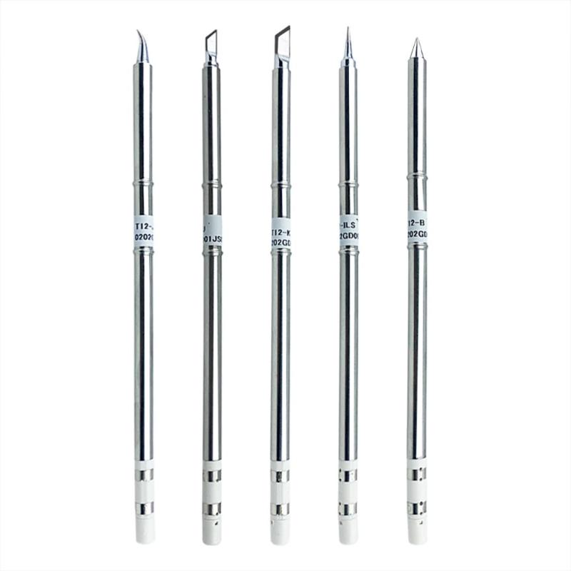 Паяльные жала T12 I ILS J02 JL02 K KU для Hakko Fx951, паяльник T12 для DIY, паяльная станция, инструменты для сварки