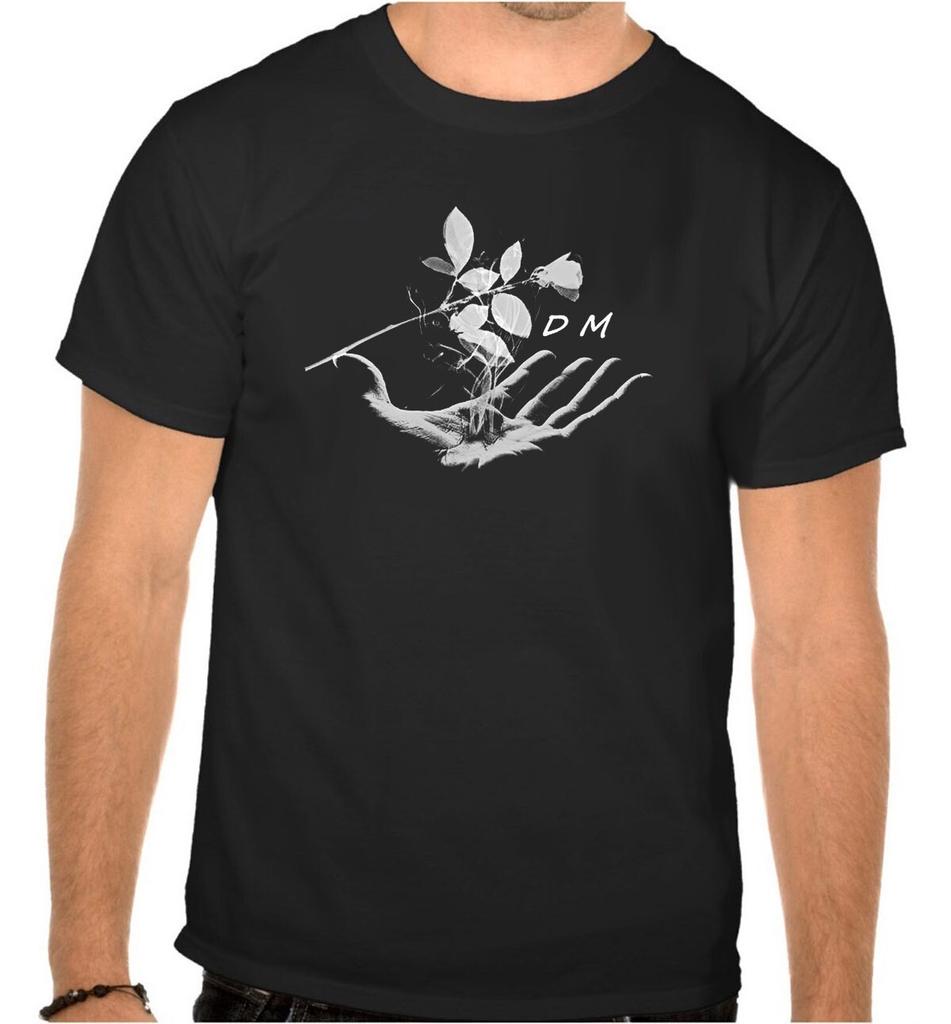 DEPECHE MODE DM Rock Music Black T-shirt 1075