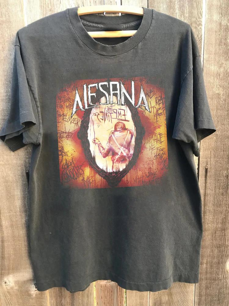 Alesana Band The Emptiness Charcoal Color T Shirt Full Size S5XL FH512 Unisex T-Shirt