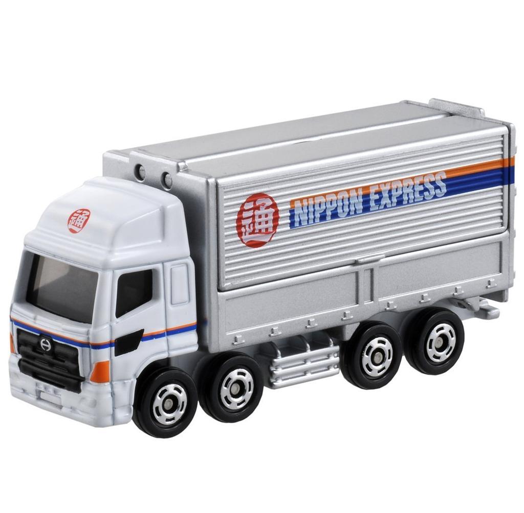 Takara Tomy 77 Hino Profia Грузовик Nippon Express Миниатюрная модель игрушки Возраст от 3 лет Блистерная упаковка Игрушка соответствует стандартам безопасности Имеется сертификат ST TOMICA