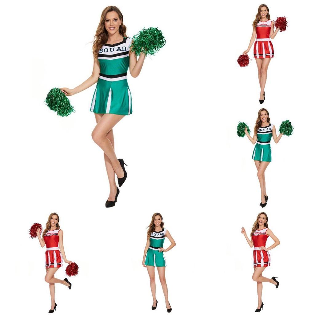 Sexy Cheerleading Uniform For Halloween Cosplay And Sports Events