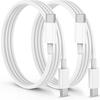 Зарядный кабель USB C на USB C, тип PD Type C, шнур для быстрой зарядки, линия передачи данных для 16 15 Pro Samsung Huawei и других