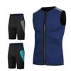 3mm Unisex Diving Vest with Hood – Warm Wetsuit for Surfing, Windsurfing & Cold Protection