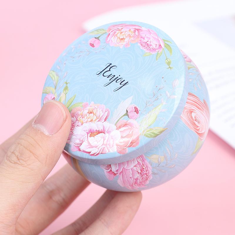 Пустая жестяная коробка Банки Банки Контейнеры Фитиль Наклейка Центровка Ароматические свечи DIY Изготовление Принадлежности