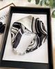 Magnetic silk scarf women's 1116 new scarf autumn and winter high-end neck protection small scarf necklace pearl buckle with shirt