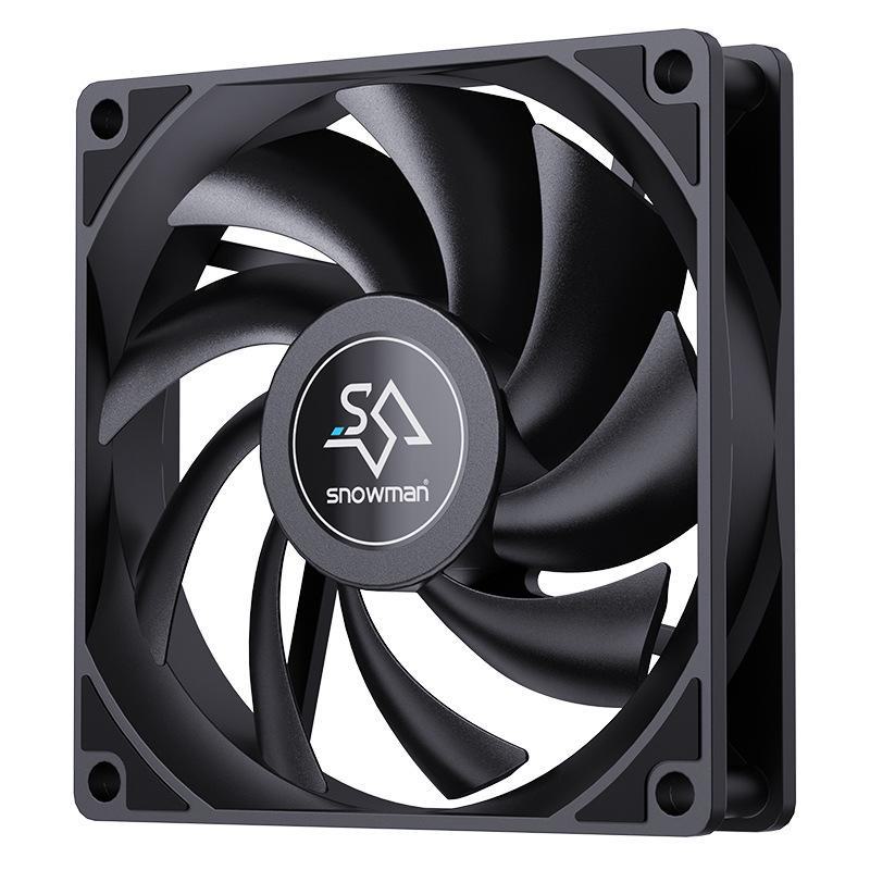 Сверхтихий вентилятор охлаждения для настольного компьютера Bingman 12 см, 12 В, цветной, без подсветки.