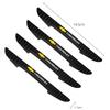 4pcs Car Carbon Fiber Pattern Anti-Collision Strips For Chevrolet Silverado Impala Malibu Cruze Camaro Blazer Spark Accessories  GJ7