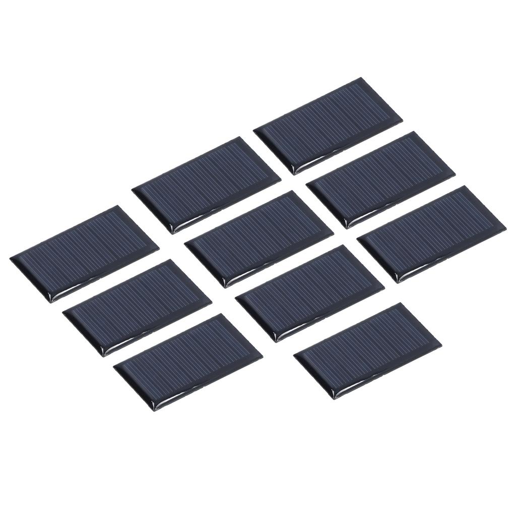 10pcs Small Solar Cell Weather Resistant DIY Solar Panel Module for Science Projects Toy Light