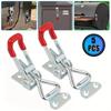 2/5pcs Adjustable Toggle Clamp Latch Heavy Duty Toggle Latches Holding Capacity Pull Latch Clamp For Smoker Lid Jig Tool Box Cas