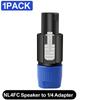 NL4FC Twist Lock 4 Pole Speaker Plug Connector Adapter Compatible for NL4FX NLT4X NL2FC for Amplifier Speaker Interconnect