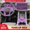 For BYD YUAN UP 2024 Car Interior Center Console Trument Dashboard Protective Film Anti-scratch Sticker Accessories
