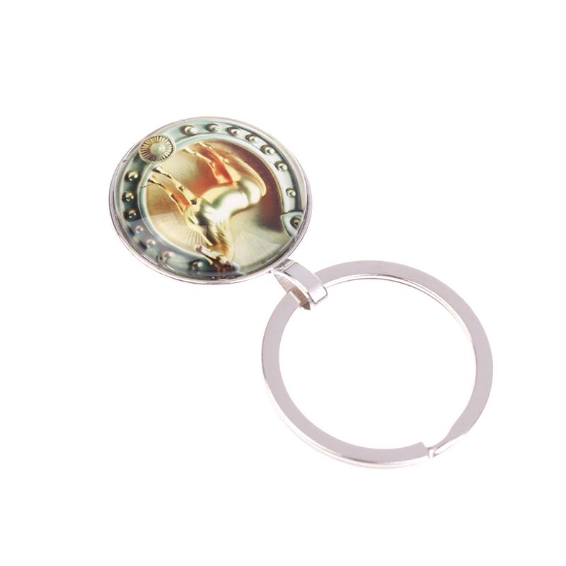 Брелки с узором года Лошади по Зодиаку 2026, аксессуары для сумки, подвески для автомобиля, украшение для дома, животное, ювелирное изделие, брелок, подарок