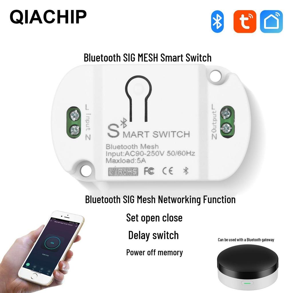 Умный Bluetooth Mesh Пульт-выключатель Graffiti с голосовым управлением Alexa