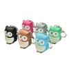 Owl Light Keychain Lanterns Funny Toy Hooting Cute Sounds Keyring Key Ring LED  Accessories