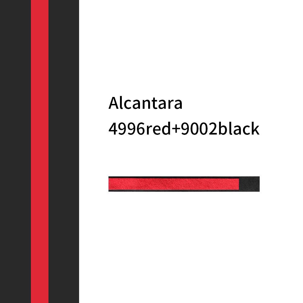 Suede Car Steering Wheel Top Marker For BMW F30 E90 E92 E93 E46 E60 Center Decoration Line Red Marking Car Interior Accessories