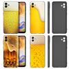 Холодное пиво черный силиконовый чехол для телефона Samsung Galaxy A01 A03 Core A04 E A02 A05 A10 A20 A21 A30 A50 S A6 A8 Plus A7 2018