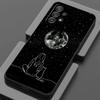 Cat Line For Samsung Galaxy A55 Case A54 A52S A53 5G A51 A34 A35 A33 A32 A50 A72 A71 A30 A7 A9 2018 Cases Soft Cover Black Cats