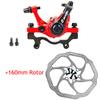 Zoom Db680 Bicycle Brakes Caliper Mtb Bike Mechanical Line Pulling Brakes Disc Rotor 160Mm Mountain Electric Cycling Kit