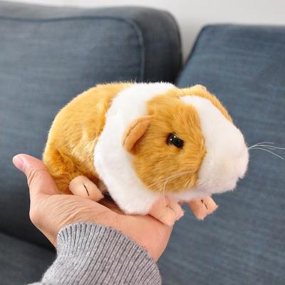 Новые маленькие милые плюшевые игрушки-симуляторы хомяка, куклы морской свинки, подарок для друзей мужчин и женщин