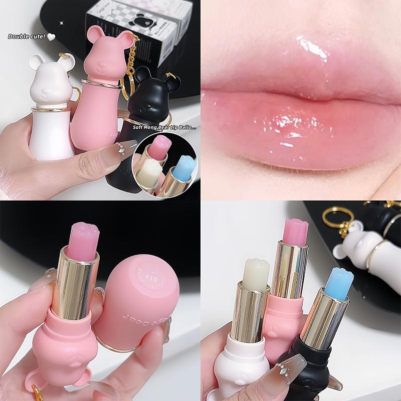 GegeBear Sweetheart Bear Lip Balm Увлажняющий антисушащий праймер под помаду Увлажняющий осенне-зимний праймер под помаду