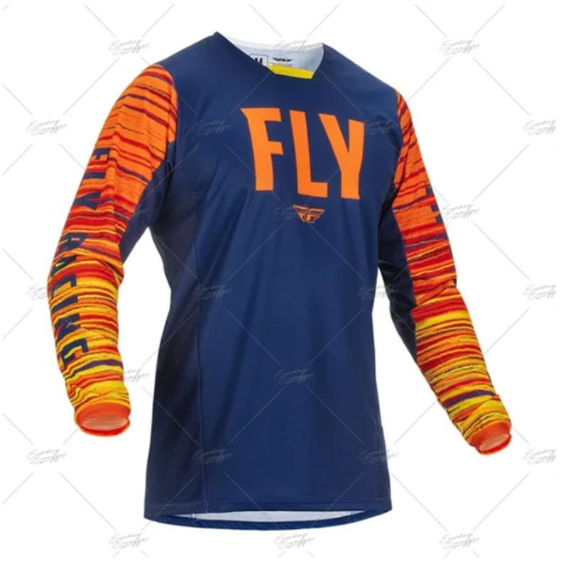 Quick-Dry Long Sleeve Cycling Jersey Mountain Bike Off-Road Motorbike Riding Unisex Breathable Performance Top