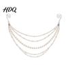 Faux Pearl String Decorations Christmas Garland Multi-Strand Beaded Swag Hanging Banner Chain Holiday Home Styling