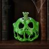 Halloween Skull Pumpkin 3D Printed Candle Holder, Hollow Design Sturdy Decoration Figurine, Multifunctional Ambient Lampshade for Party Favors Festive
