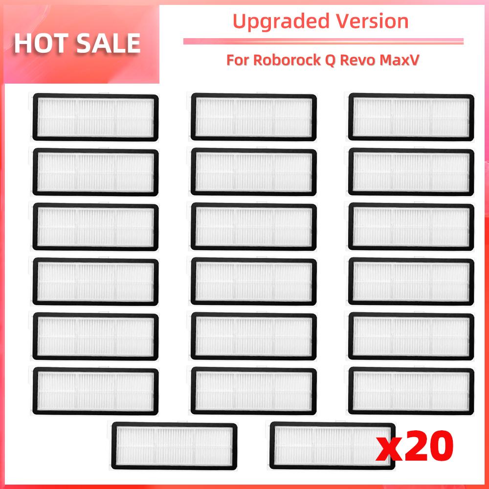 Совместимость с роботом-пылесосом Roborock Q Revo MaxV Основная боковая щетка Фильтр HEPA Швабра Запасные части для пылесборника Аксессуары