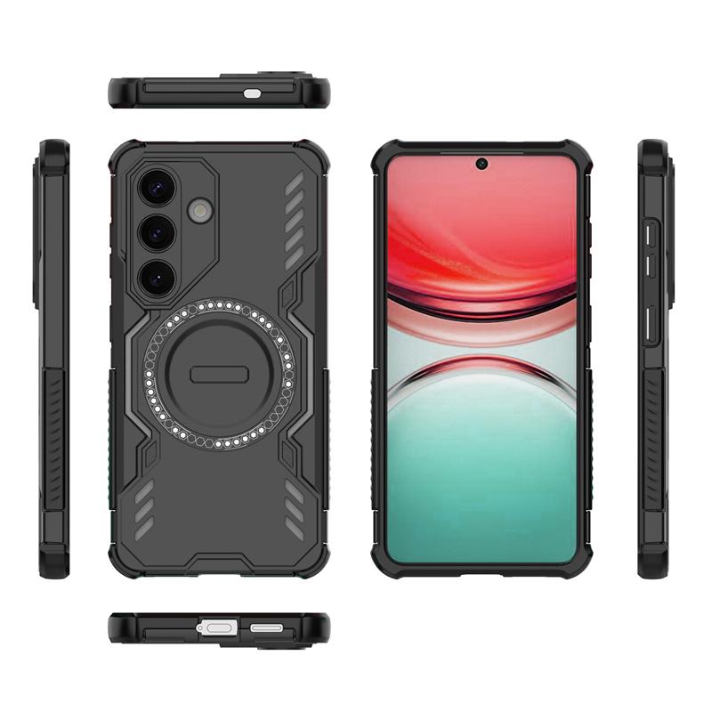 Чехол для Samsung Galaxy S26 Samsung S26 Pro S26Plus Броня Магнитная адсорбция Беспроводная зарядка Чехол для Samsung S26 Ultra
