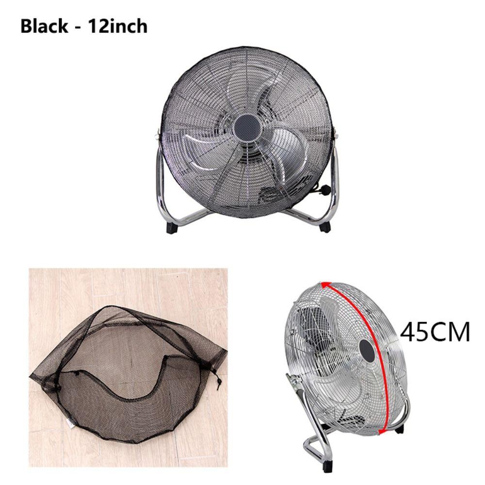 Breathable Mesh Floor Fan Protective Cover Washable Fan Cover Pet Safe Fan Guard Home