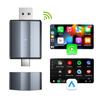 PL2 Беспроводной конвертер Carplay Коробка Адаптер с двойным интерфейсом USB/TYPE-C Для обновления проводного Carplay/Android Auto до беспроводного