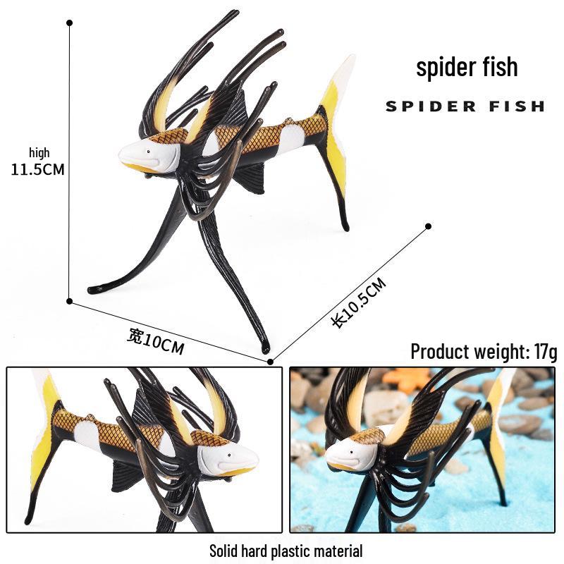 Marine Animal Simulation Models: Jellyfish, Octopus, Sea Shrimp, Sea Anemone, Squid, Horseshoe Crab, Crayfish, Arrowhead