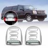 2x Автомобильный фонарь подсветки номера Хромированный Для 2000-2006 GMC Yukon XL 1500 2500 15805196