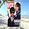 O-Oasis-S Полотенце с обложкой журнала Mojo Band, пляжное, из микрофибры, мягкое, быстросохнущее, для спортзала, спорта, Toalla для ванной, плавания, на открытом воздухе