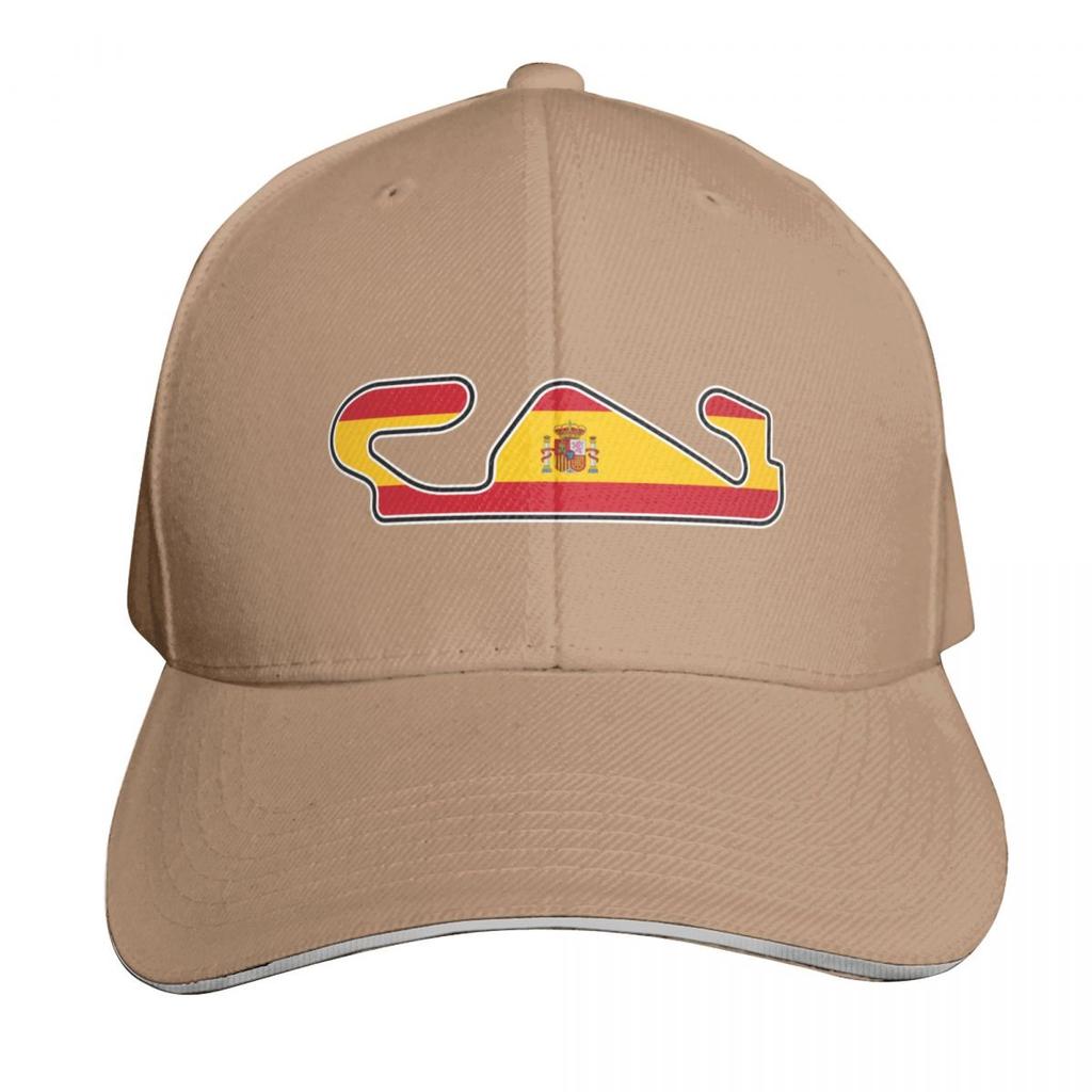 Circuit de Catalunya flag Baseball Cap Golf summer hat Hip Hop Sun Cap Womens Beach Visor Unisexs