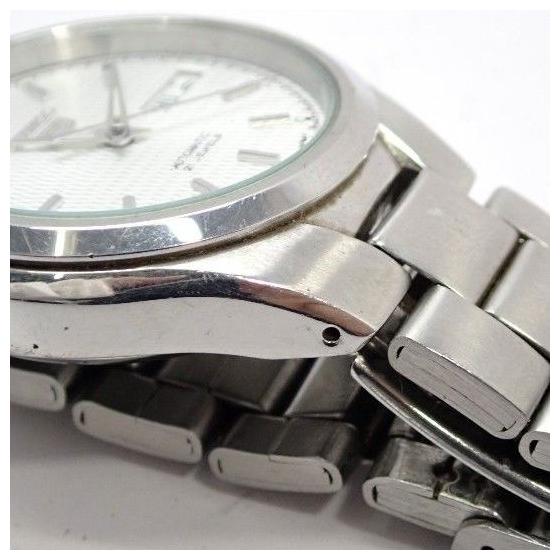 Б/у мужские автоматические часы Seiko 57S26-02F0 Серебристые AG02409