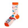 Animal Funny Socks Men Divertidos Happy Aliens Dinosaur Pug Panda Flamingo Cactus Sokken Unisex Novelty Skateboard Crazy Meias 