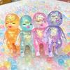 Natasha Black Doll Squishy Toy 4pcs Malt Sugar Black Doll Stress Relief Toy Slow Rising Decompression Toy Cute Squeeze Toy for Kids Adults
