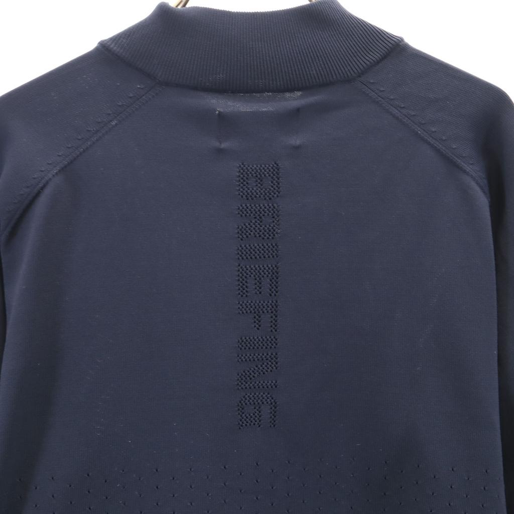 BRIEFING golf Knit jacket M Navy Men's Used