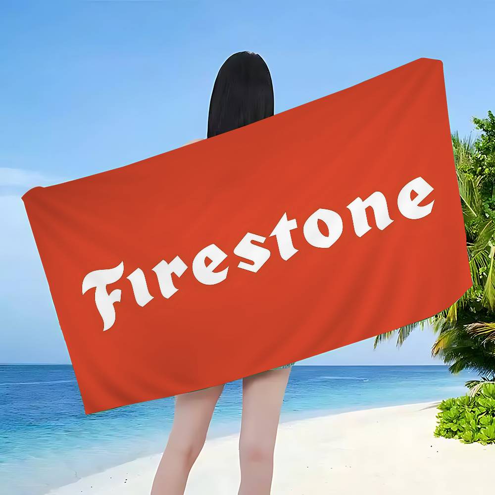F-FirestoneS Мотоциклетное пляжное полотенце из микрофибры Впитывающее Быстросохнущее Мягкое для йоги, плавания, курорта, альпинизма