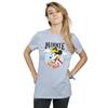Disney Womens/Ladies Minnie Mouse Queen Cotton Boyfriend T-Shirt