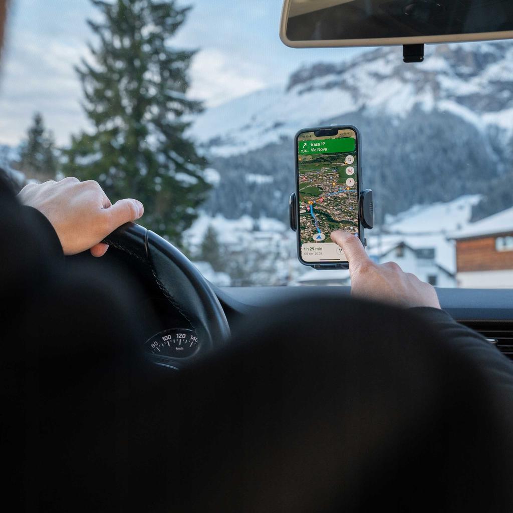 Sc Car Holder Sc17 Universal Dash/Windshield Black