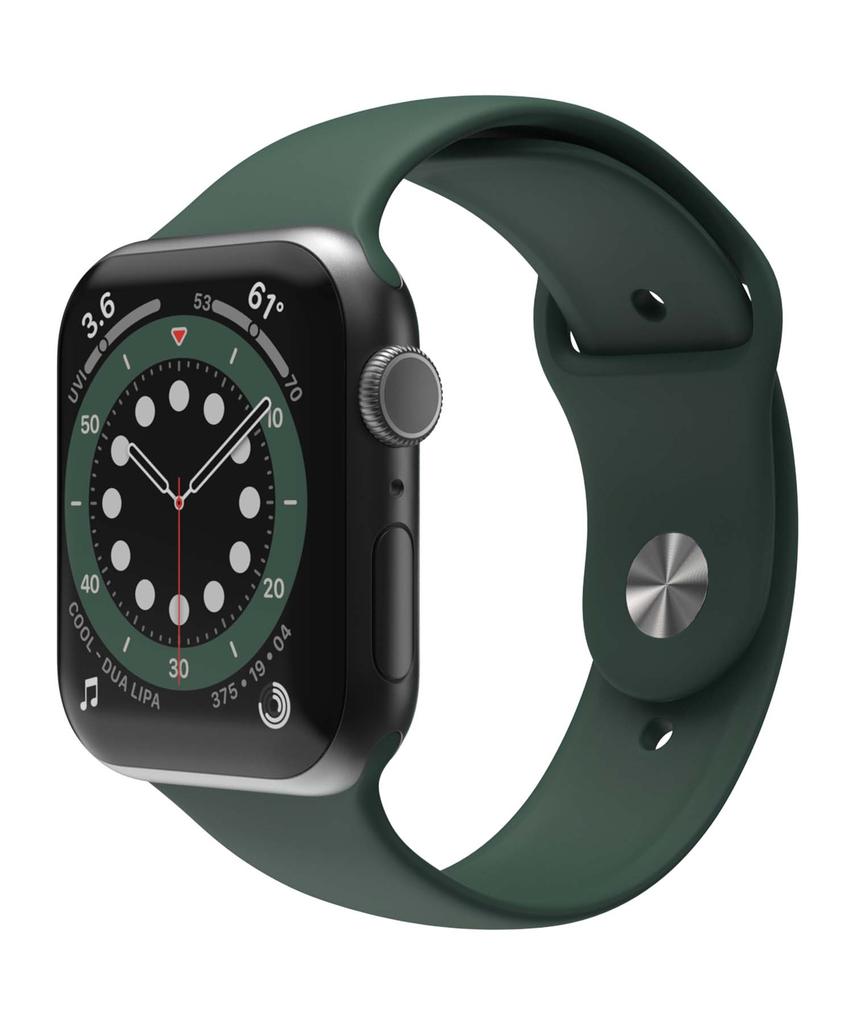 Силиконовые ремешки Sinjimolu для всех моделей Apple Watch/Galaxy Watch