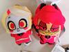 Мягкая кукла-подвеска Hazbin Hotel Bandai Anime Vox Val Vel Ad Al, коллекционная серия, тома 1, 2, 3, 4, том 5, игрушка, подарок на праздник.