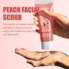 Персиковый скраб для лица