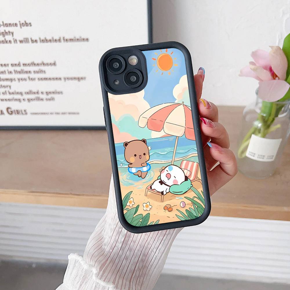 Чехол для телефона BuBu And DuDu для IPhone 17 16 15 14 13 12 11 Air Plus Pro Max Мягкая задняя крышка