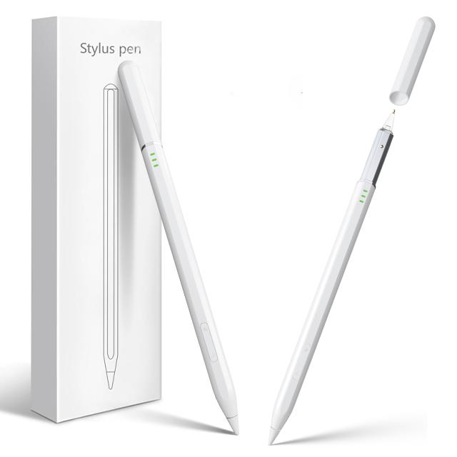 WKZP023B Active Stylus Pen Magnetic Attraction Replaceable Nib Faster Charging 15 Minutes iPad Mini 7th(A17 Pro)/6th/5th Gen