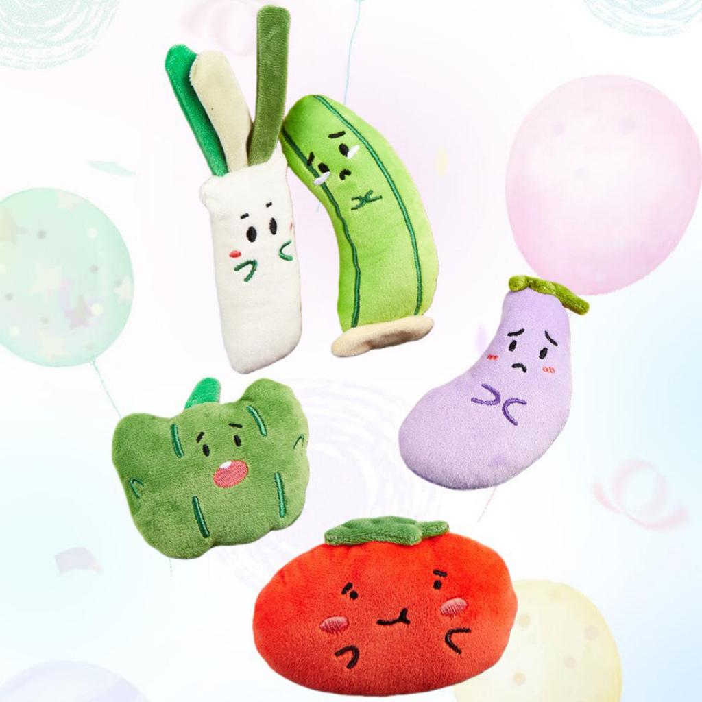 Игрушка для кошек в форме овоща с кошачьей мятой, устойчивая к царапинам, плюшевая игрушка для питомца