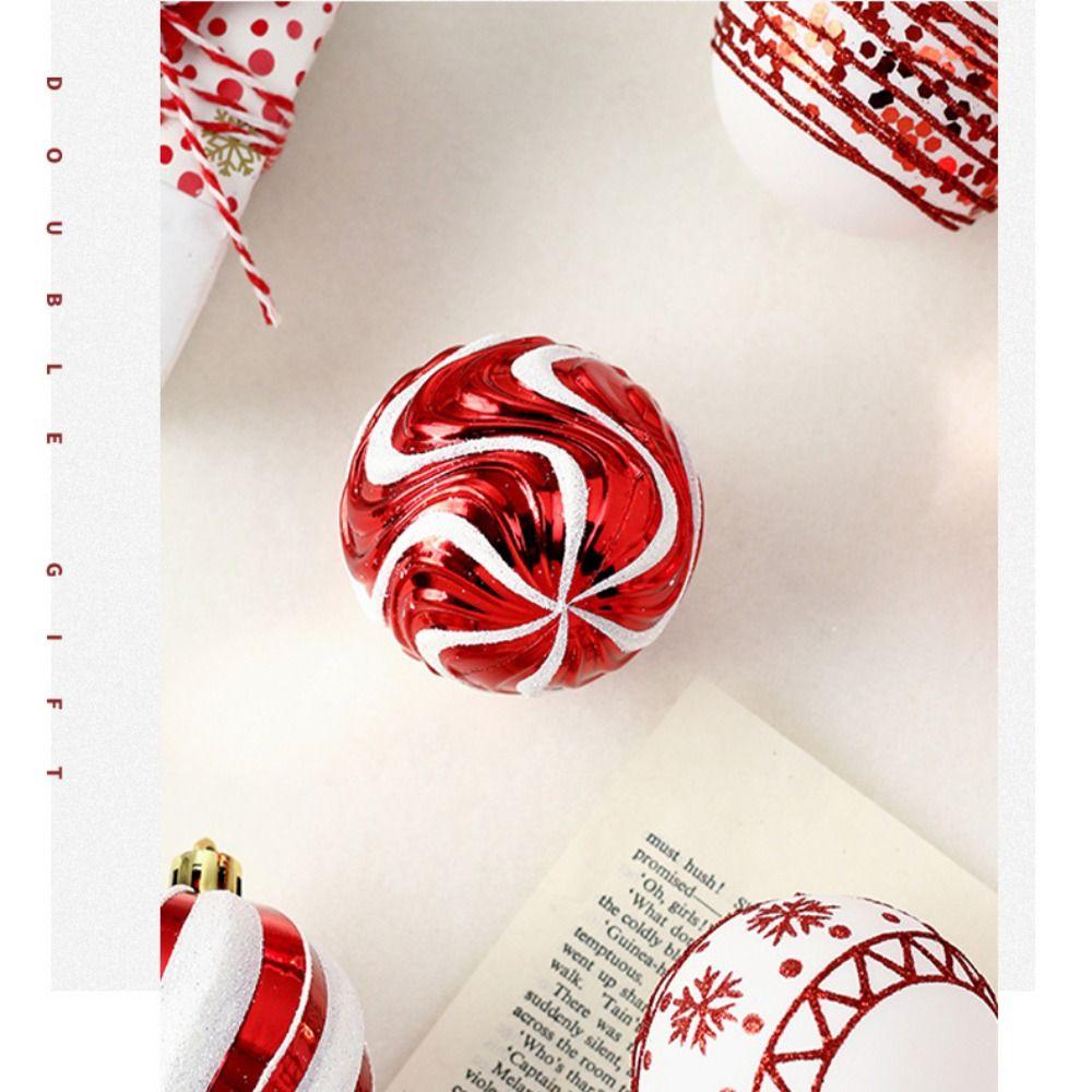 16PCS Combination Design Christmas Ball Decoration Hanging Tree Decor Holiday Season